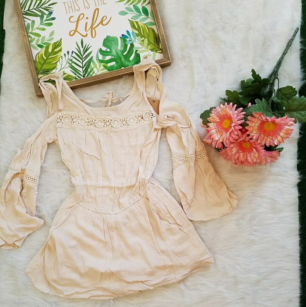 Cold Shoulder Romper